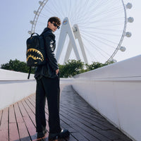 SPRAYGROUND® BACKPACK SHARK CENTRAL GILDED BITE BACKPACK