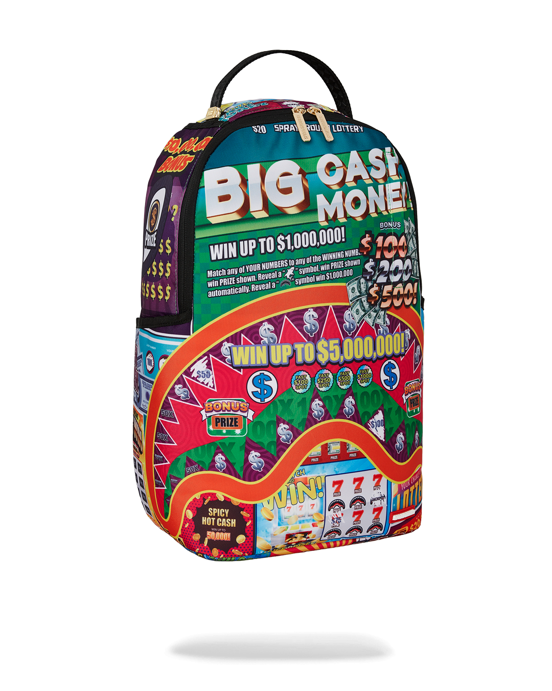 BIG MONEY BIG MONEY BACKPACK (COMES WITH SCRATCH OFF PLAYING CARD