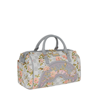 SPRAYGROUND® DUFFLE A.I. AFRICAN INTELLIGENCE ELEGANT ENERGY MINI DUFFLE - SANDFLOWER COLLAB