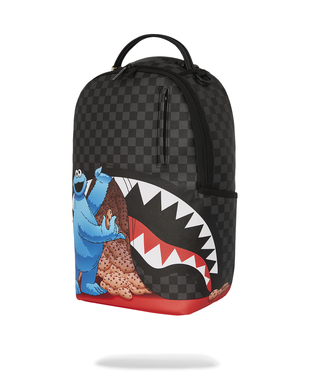 SPRAYGROUND® BACKPACK SESAME STREET COOKIE MONSTER SNEAKING A BITE DLXSV BACKPACK