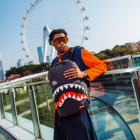 SPRAYGROUND® BACKPACK SHARK CENTRAL DENIM VENOM BACKPACK