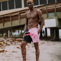 SPRAYGROUND® SWIM PINK PANTHER HALF PAINTED SWIM SHORTS