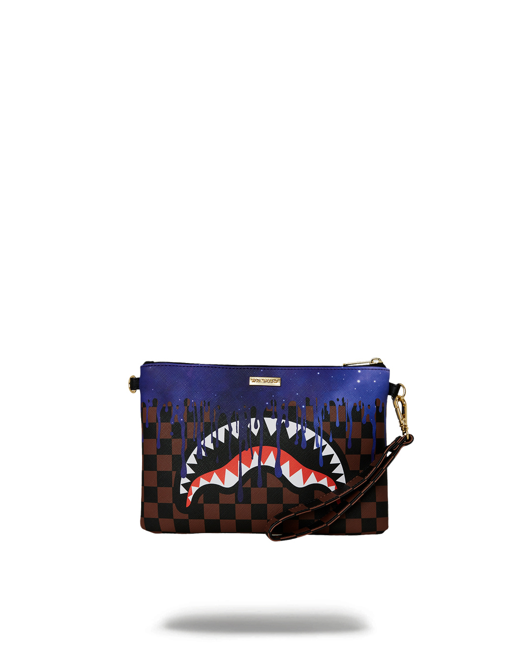 SPRAYGROUND® POUCHETTE LOST IN SPACE DRIP CROSSOVER CLUTCH