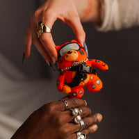 SPRAYGROUND® KEYCHAIN GLOBAL EXPEDITION BEAR KEYCHAIN