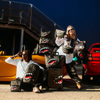 SPRAYGROUND® DUFFLE UNFINISHED SHARK MINI DUFFLE