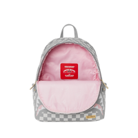 SPRAYGROUND® BACKPACK KNIT SHARKS IN PARIS IN CREAM SAVAGE BACKPACK