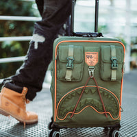 SPRAYGROUND® LUGGAGE SPECIAL OPS SHARK SQUAD CARRY-ON LUGGAGE