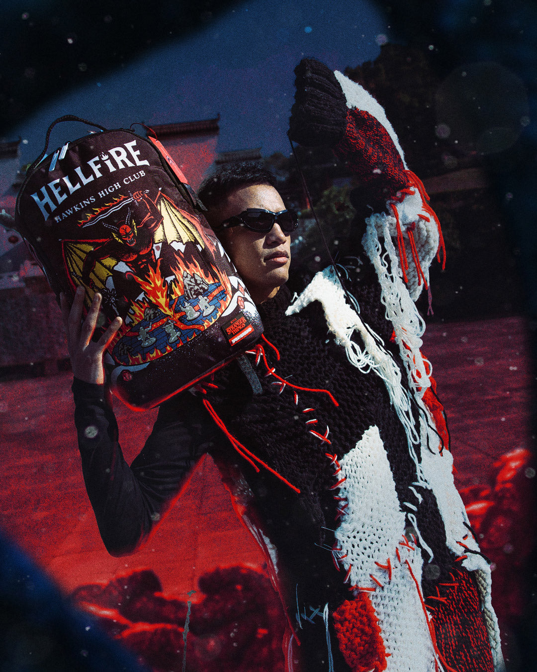 SPRAYGROUND® BACKPACK STRANGER THINGS HELLFIRE BACKPACK