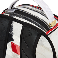 SPRAYGROUND® BACKPACK VSM PIPING DLX CLEAR BACKPACK