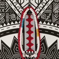 SPRAYGROUND® BACKPACK A.I. AFRICAN INTELLIGENCE THE SKYHAWK BACKPACK - SANDFLOWER COLLAB