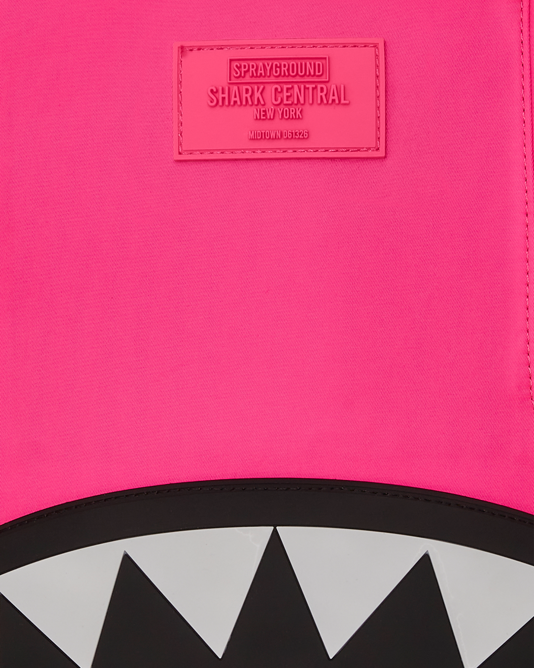 SPRAYGROUND® BACKPACK SHARK CENTRAL NYLON HOT PINK