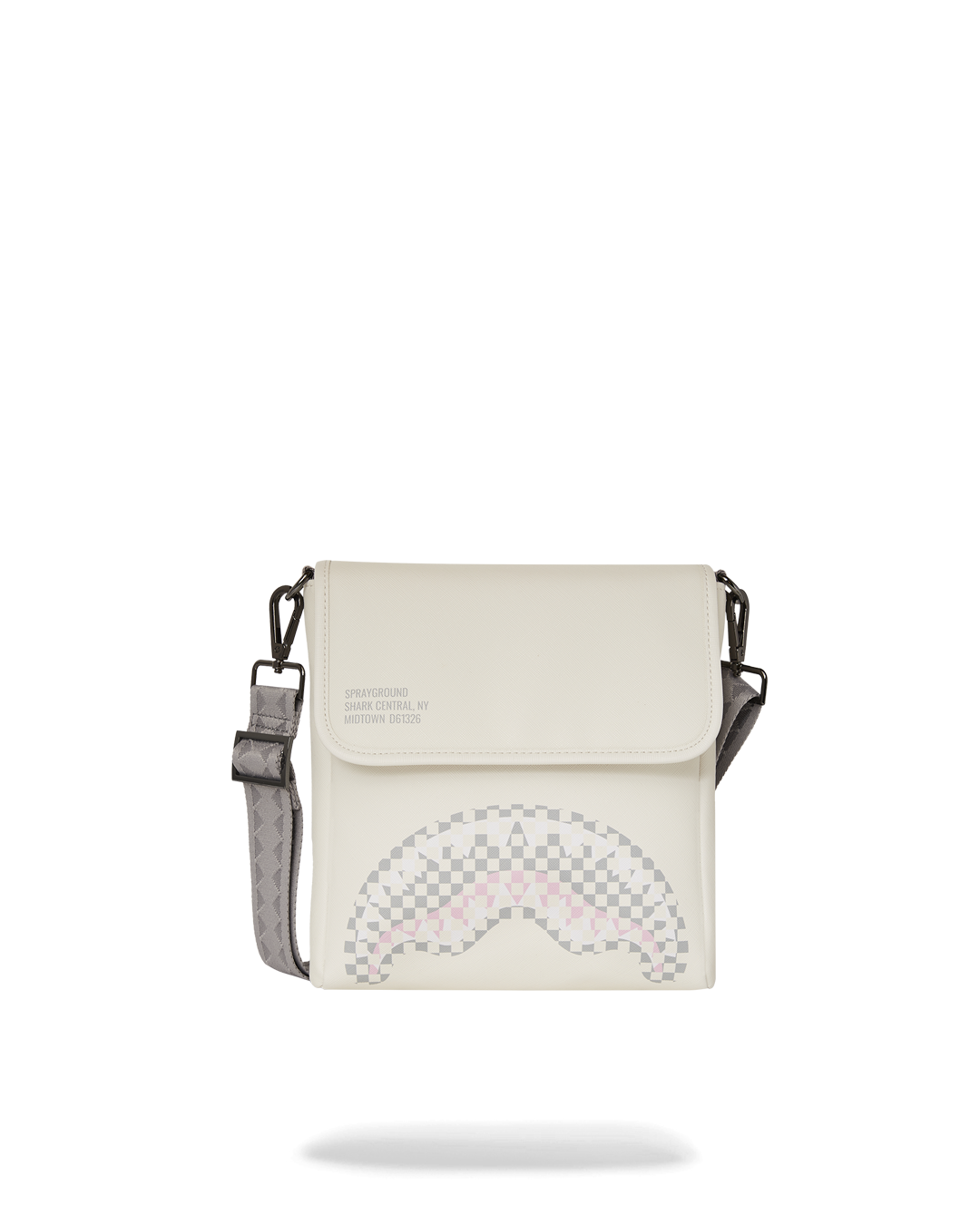 Grab the Metallic Drip Shark in Paris Messenger Sling | Drip