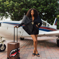 SPRAYGROUND® LUGGAGE THE HIDEOUT HARD SHELL CARRY-ON LUGGAGE