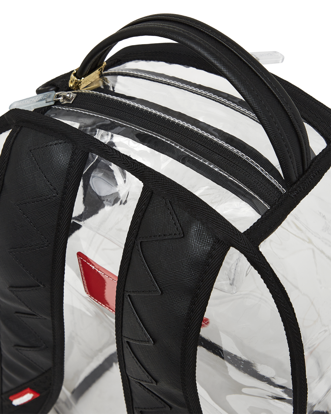 SPRAYGROUND® BACKPACK SHARK CENTRAL CLEAR DLX BACKPACK