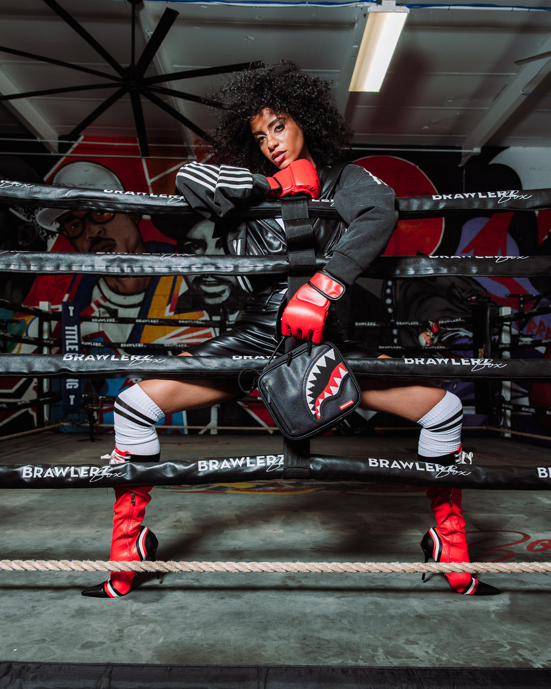 SPRAYGROUND® SNACK PACK FLY KNIT MOUTH LUNCH BOX