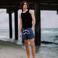 SPRAYGROUND® SWIM MIDNIGHT SHARKS IN PARIS SWIM SHORTS