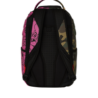 SPRAYGROUND® BACKPACK SPLIT PINK AND CAMO DLX BACKPACK