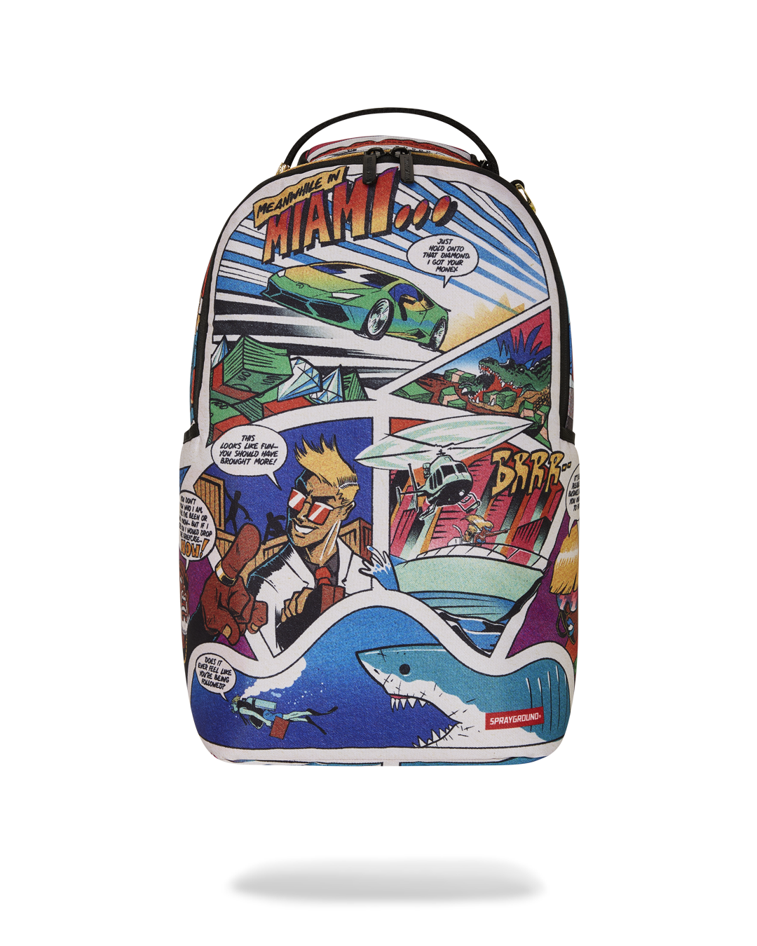 SPRAYGROUND® BACKPACK 305 RETRO COMIC DLXR BACKPACK