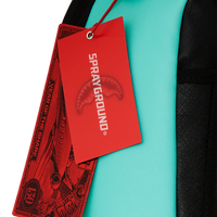 SPRAYGROUND® BACKPACK SHARK CENTRAL AQUA DLXSV BACKPACK