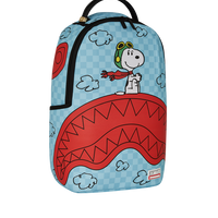 SPRAYGROUND® BACKPACK SNOOPY PILOT SHARK DLXSV BACKPACK