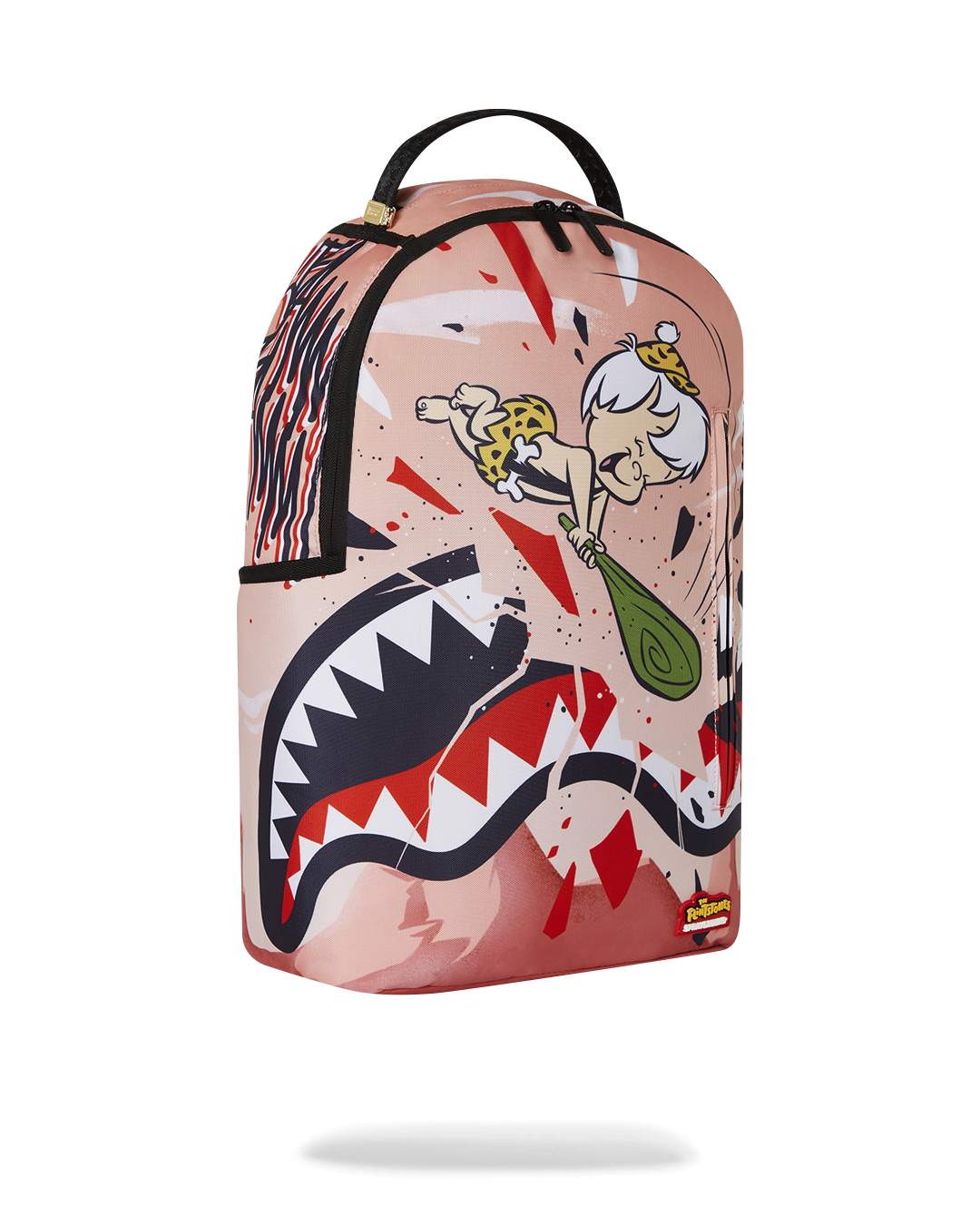 SPRAYGROUND® BACKPACK FLINTSTONES BAMM BAMM DESTROYING SHARK DLXR BACKPACK