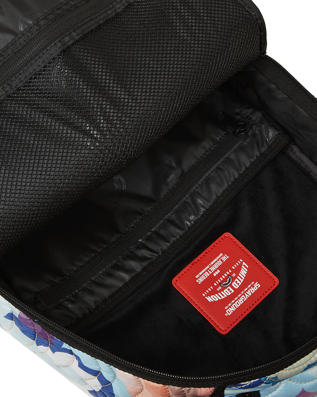 SPRAYGROUND® BACKPACK QUILTED CLOUD SHARK DLXS BACKPACK