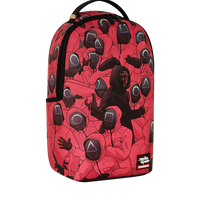 SPRAYGROUND® BACKPACK SQUID GAME FRONT MAN AND WORKERS CRAMMED BACKPACK