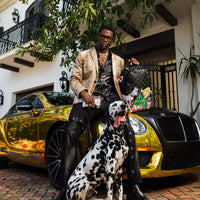 SPRAYGROUND® BACKPACK RICHIE RICH PAINT THE SHARK GOLD BACKPACK