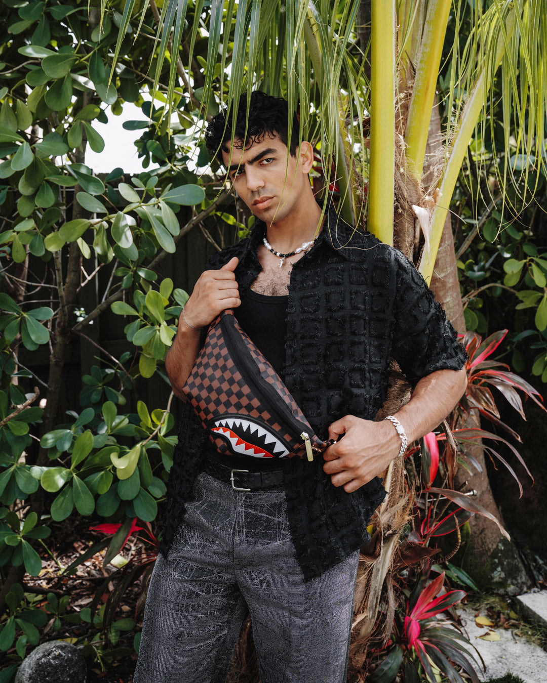 SPRAYGROUND® CROSSBODY SAWTOOTH SHARKS IN PARIS SAVVY CROSSBODY