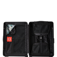 SPRAYGROUND® LUGGAGE MIDNIGHT MAGIC SHARKS IN PARIS HARD SHELL CARRY-ON LUGGAGE
