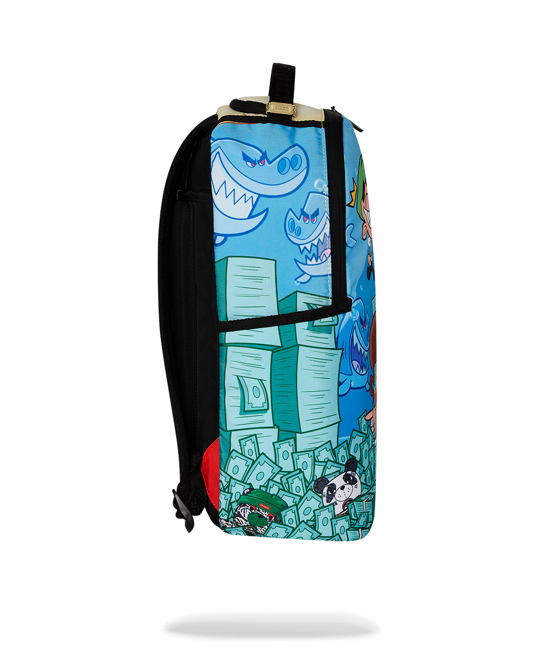SPRAYGROUND® BACKPACK TIMMY SITTING ON MONEY CHAIR BACKPACK