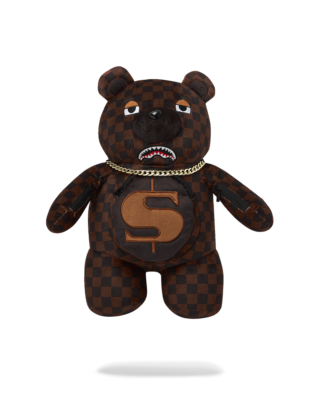 SPRAYGROUND® BACKPACK CLEAR BEAR DLX BACKPACK FABRIC BEAR