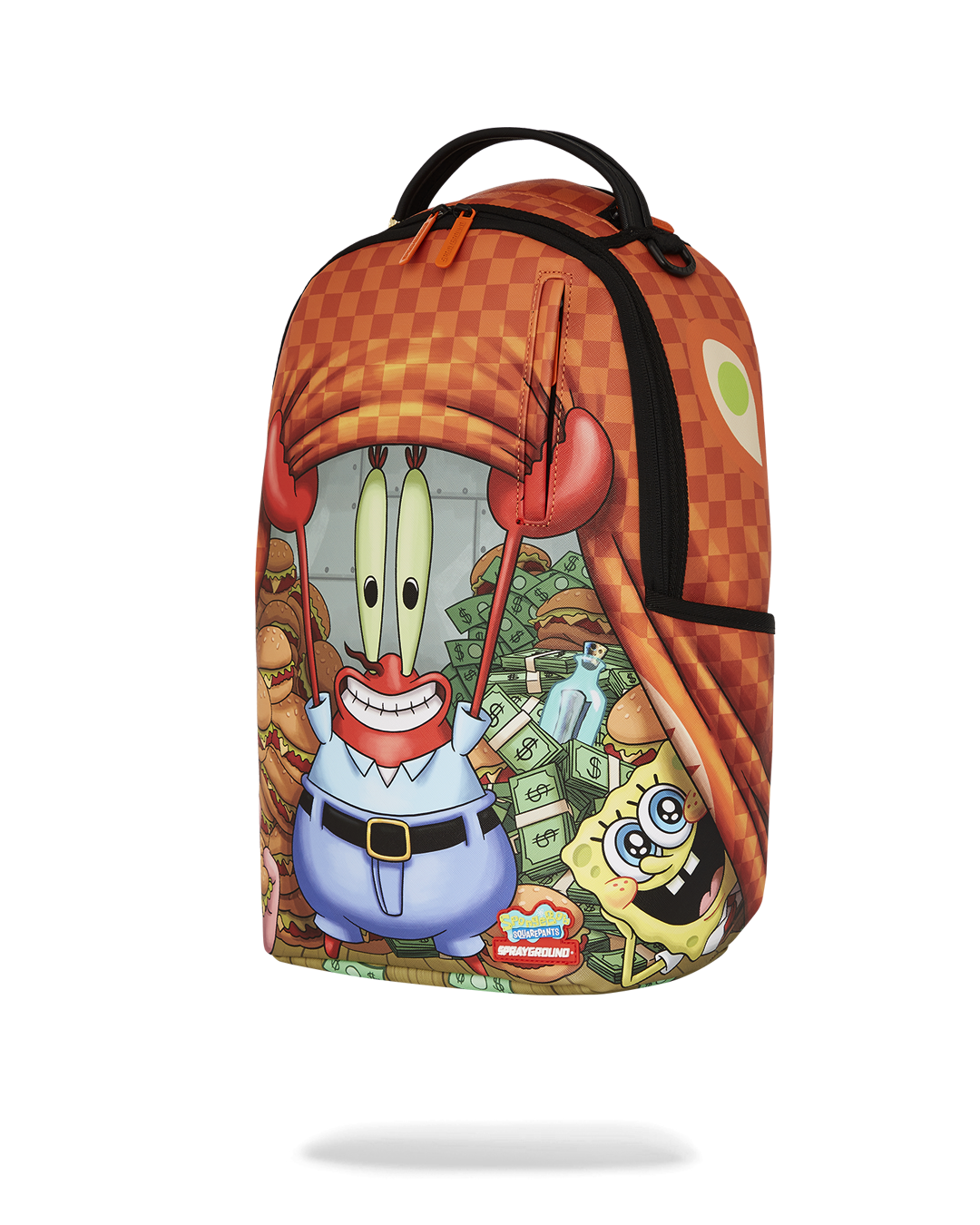SPRAYGROUND® BACKPACK MONEY UP FOR KRABS DLXSV BACKPACK