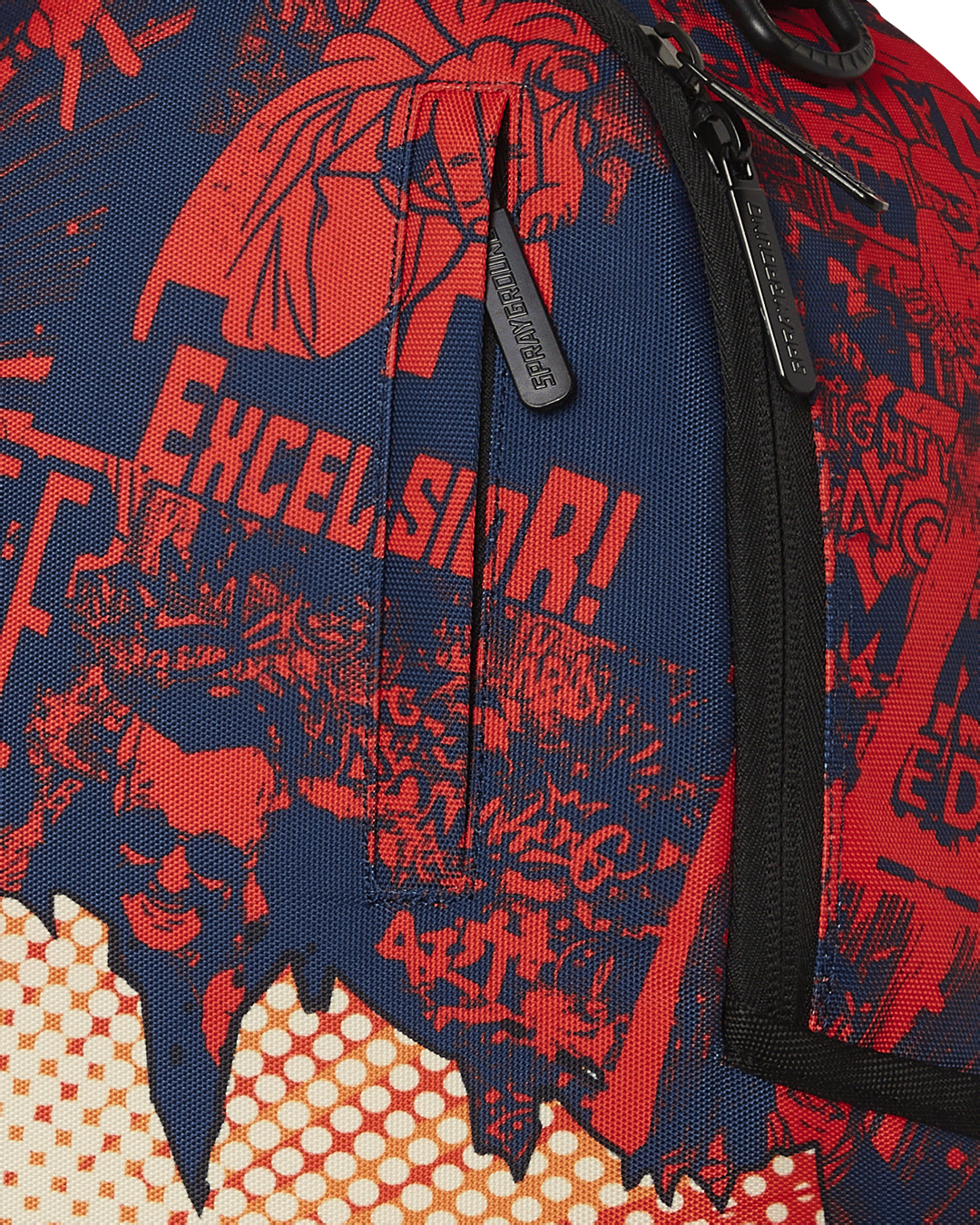 SPRAYGROUND® BACKPACK STAN LEE COLLAB BACKPACK - IF YOU CAN'T FIND A HERO, BE ONE