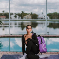 SPRAYGROUND® BACKPACK SHARK CENTRAL PURPLE VENOM BACKPACK