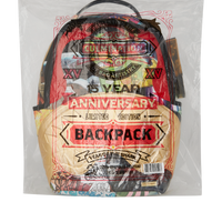 SPRAYGROUND® BACKPACK 15 YEARS GOLD AND SPLICED DLXV BACKPACK