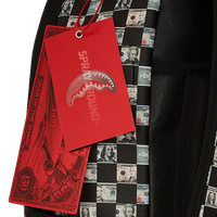 SPRAYGROUND® BACKPACK MONEY CHECK PATTERN DLX BACKPACK