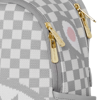 SPRAYGROUND® BACKPACK KNIT SHARKS IN PARIS IN CREAM SAVAGE BACKPACK
