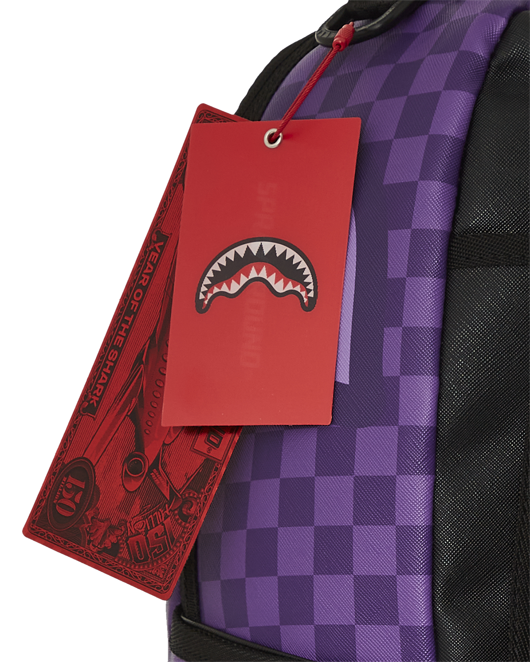 SPRAYGROUND® BACKPACK PURPLE SHARK SHARKS IN PARIS DLXSV BACKPACK