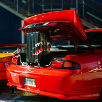 SPRAYGROUND® LUGGAGE UNFINISHED SHARK HARD SHELL CARRY-ON LUGGAGE