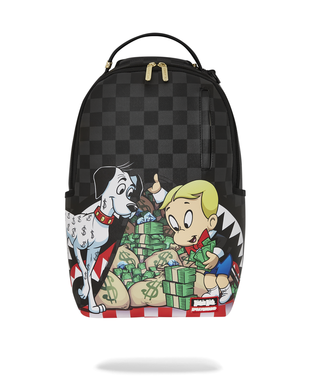 SPRAYGROUND® BACKPACK RICHIE RICH AND DOG MONEY REVEAL DLXSV BACKPACK