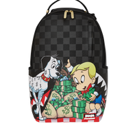 SPRAYGROUND® BACKPACK RICHIE RICH AND DOG MONEY REVEAL DLXSV BACKPACK