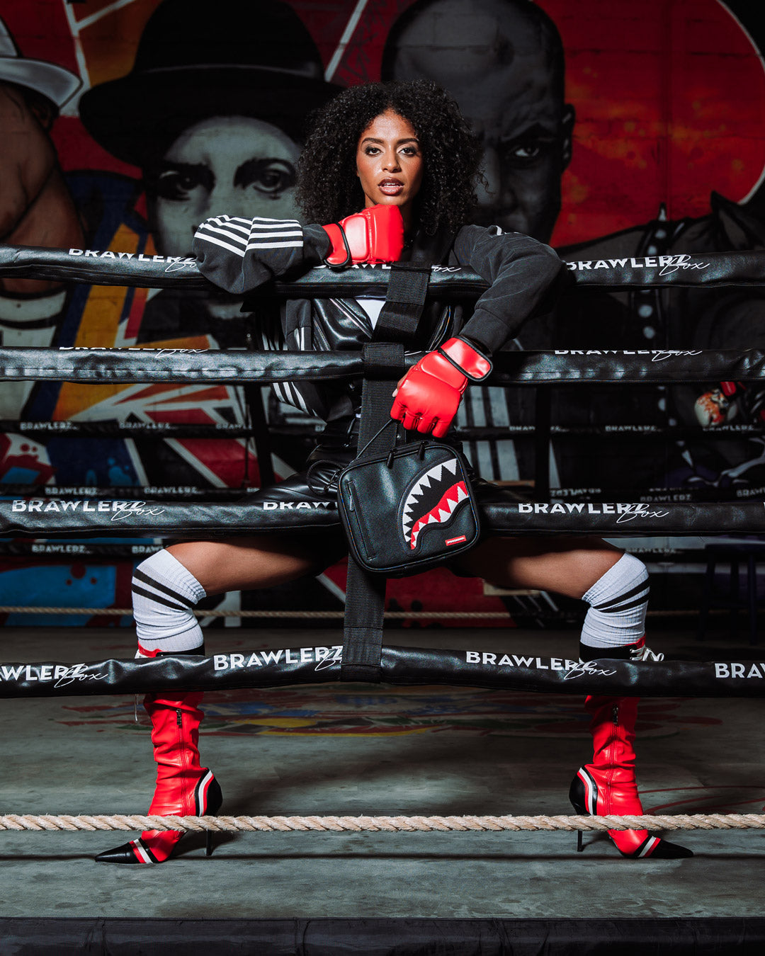 SPRAYGROUND® SNACK PACK FLY KNIT MOUTH LUNCH BOX