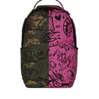 SPRAYGROUND® BACKPACK SPLIT PINK AND CAMO DLX BACKPACK