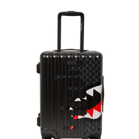 SPRAYGROUND® LUGGAGE UNFINISHED SHARK HARD SHELL CARRY-ON LUGGAGE