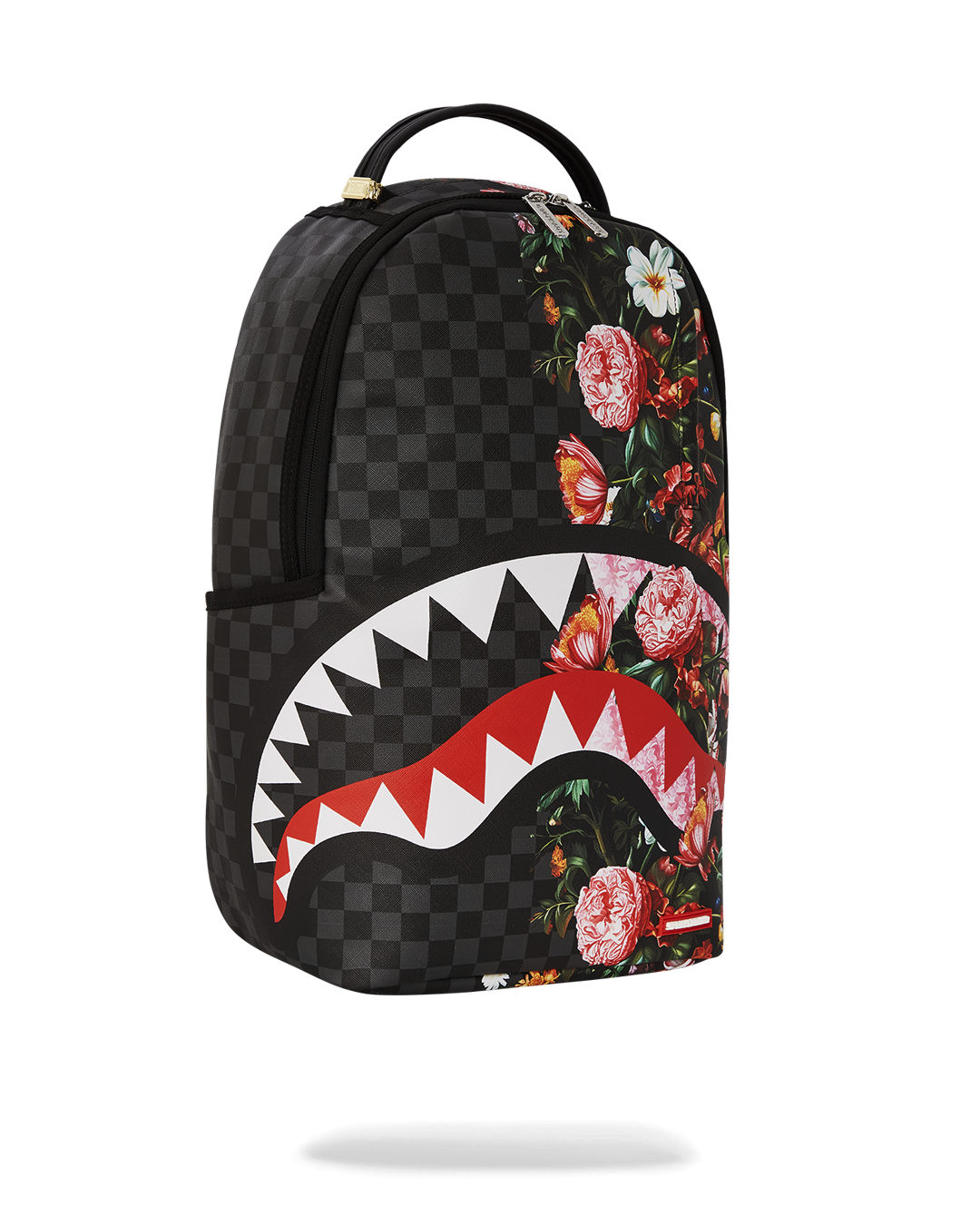SPRAYGROUND® BACKPACK SPLIT PINK FLORAL CHECK DLXSV BACKPACK