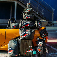 SPRAYGROUND® DUFFLE UNFINISHED SHARK MINI DUFFLE