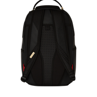 SPRAYGROUND® BACKPACK GOLD AND BLACK RACING STRIPES BACKPACK