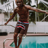SPRAYGROUND® SWIM SHARKS IN PARIS GT SWIM SHORTS