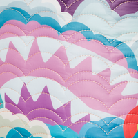 SPRAYGROUND® BACKPACK QUILTED CLOUD SHARK DLXS BACKPACK